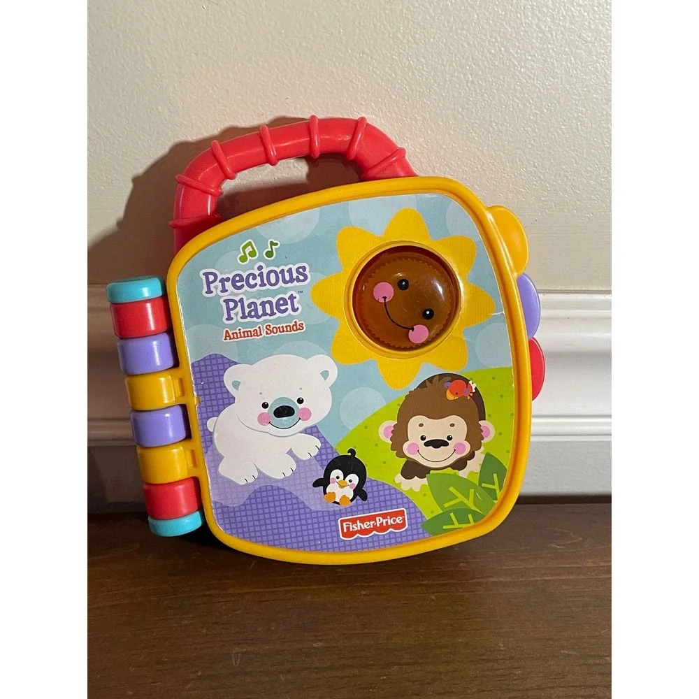 Fisher-Price Precious Planet Animal Sounds Musical Interactive Toy Book P6951